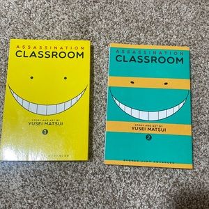 Assassination Classroom Manga Volumes 1&2